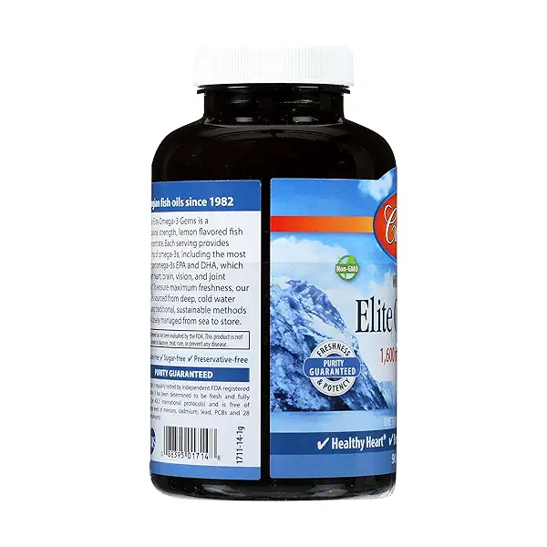 FISH OIL - ELITE OMEGA-3 GEMS - 90 + 30 SOFT GELS 5