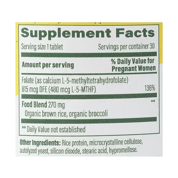Baby & Me 2 MethylFolate, 30 tablets 3