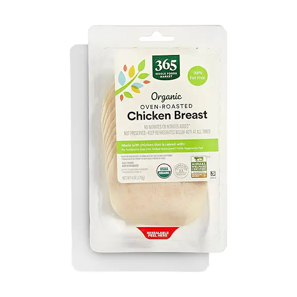 Organic Oven Roasted Sliced Chicken 1