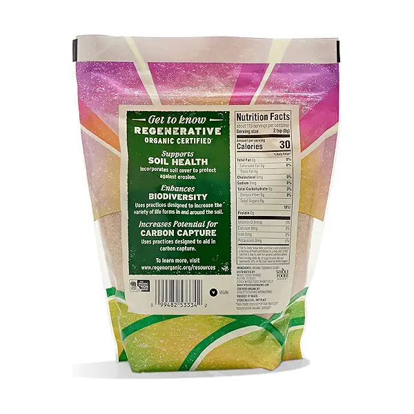 Organic Turbinado Sugar, 32 oz 2