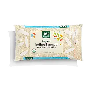 Organic White Basmati Rice, 5 lb
