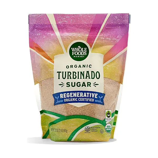 Organic Turbinado Sugar, 32 oz 1