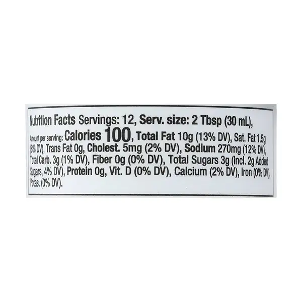 Ranch Dressing, 12 fl oz 8