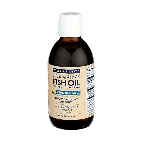 Wild Alaskan Fish Oil Peak Omega-3 Supplement, 8.45 oz 3