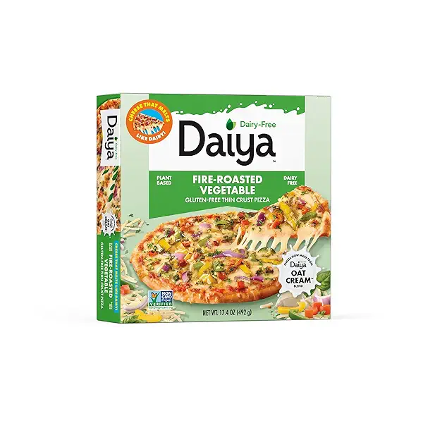Dairy Free Fire-Roasted Vegetable Gluten Free Vegan Pizza, 17.4 oz 1