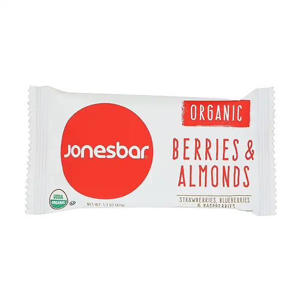 Organic Berries & Almonds Energy Bar, 1 each 1
