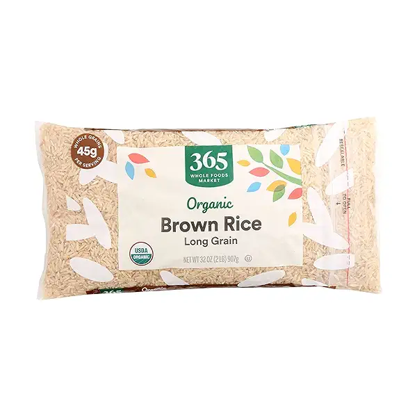 Organic Long Grain Brown Rice, 32 oz 1