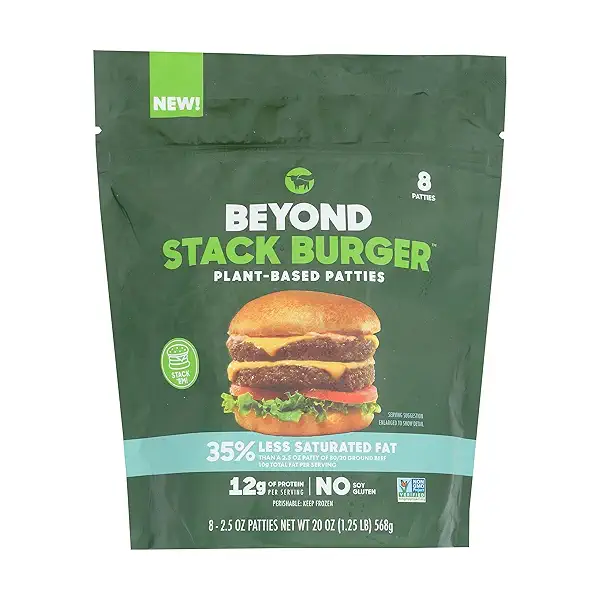 Plant Based Stack Burger Patties 1
