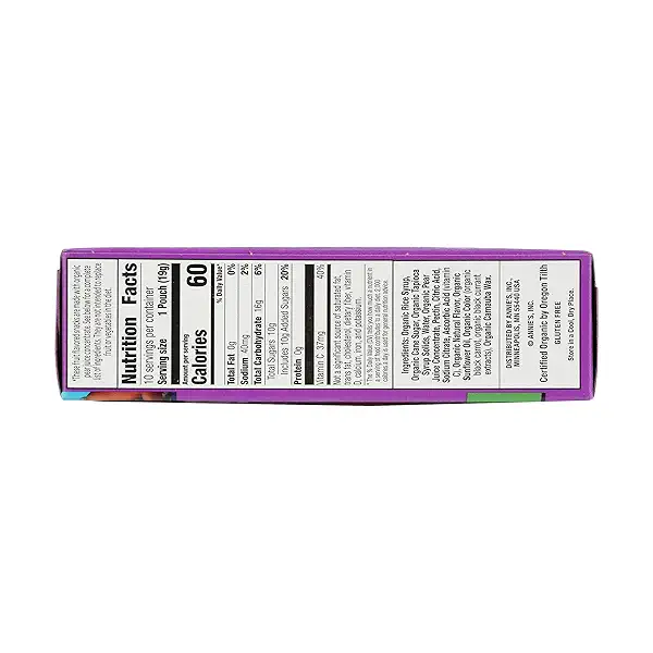 Annie's™ Organic Berry Patch Bunny Fruit™ Flavored Snacks, 0.7 oz 9