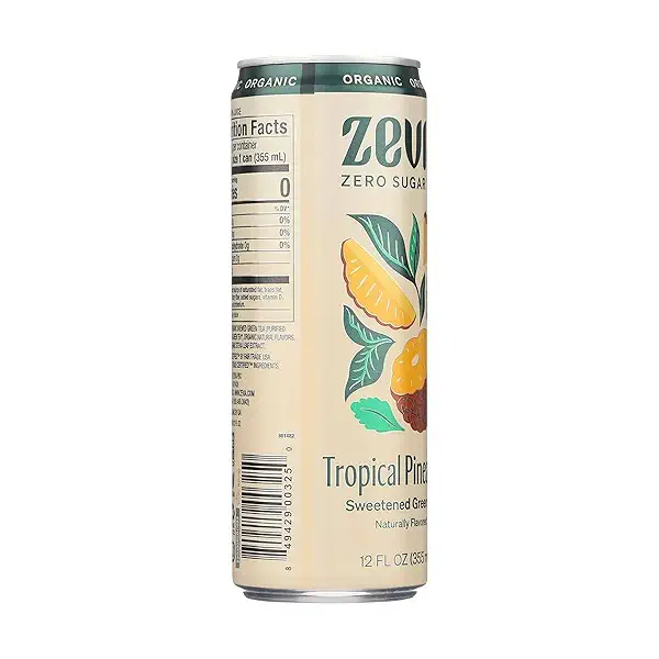 Organic Tropical Pineapple Green Tea, 12 fl oz 2