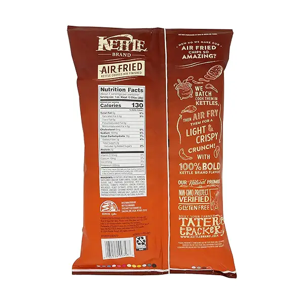 Air Fried Texas BBQ Potato Chips, 6.5 oz 3