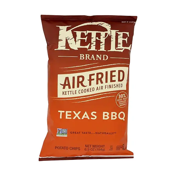 Air Fried Texas BBQ Potato Chips, 6.5 oz 1