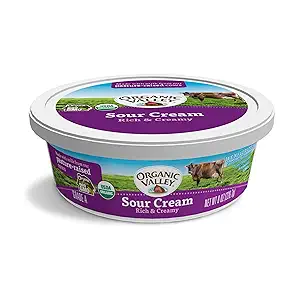 Organic Sour Cream, 8 oz