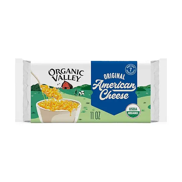 Organic American Cheese Block, 11 oz 1