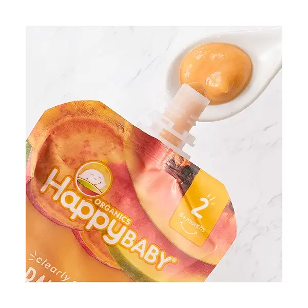 Organics Clearly Crafted Stage 2 Bananas, Sweet Potatoes & Papaya Pouch 4oz UNIT 6