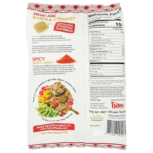 Spicy Injera Crisps 2