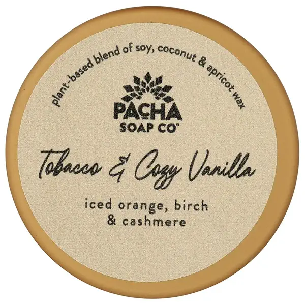 Tobacco & Cozy Vanilla Tin Candle, 3 OZ 1