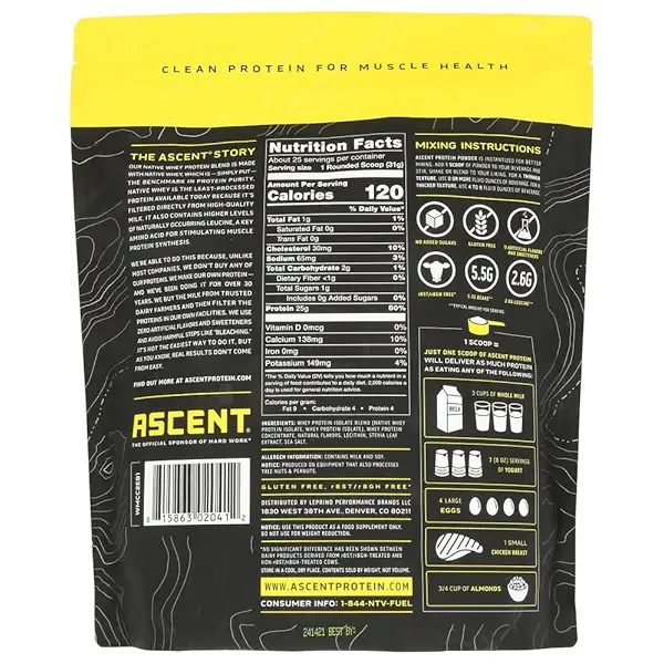 Mint Chocolate Whey Protein, 27.3 OZ 4