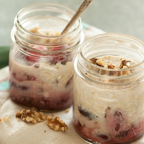 Overnight Cherry Oats