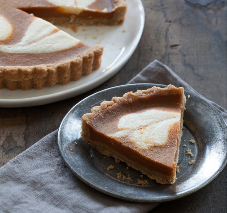 Our Favorite Vegan Thanksgiving Dessert Kite Hill Pumpkin Cheesecake