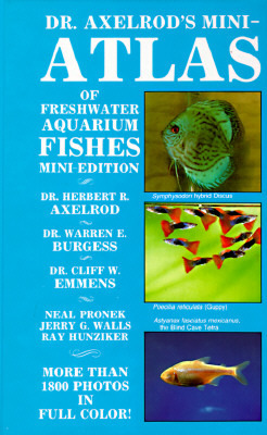 洋書　Dr. Axelrod's Mini-Atlas 淡水魚 Dr. Axelrod's Mini-Atlas of Freshwater Aquarium Fishes by
