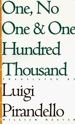 One, No One, and One Hundred Thousand Book Cover