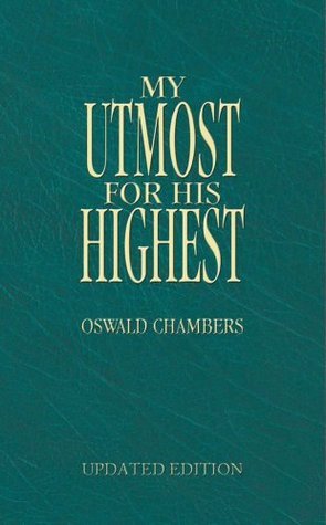 My Utmost for His Highest Book Cover