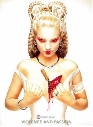 Erwin Olaf: Violence And Passion; Royal blood. Fashion victims