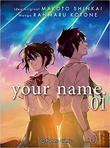 Portada de Reseña #2204 - Your name 01, Makoto Shinkai