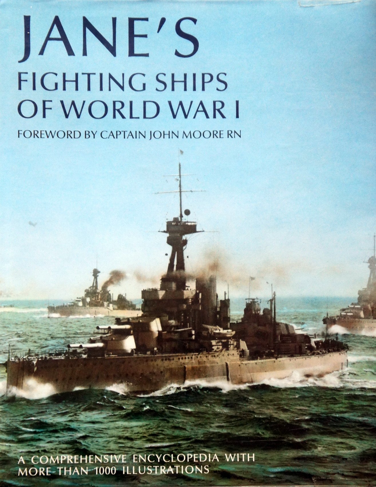 洋書 JANE'S FIGHTING SHIPS 1974-75 Jane's Fighting Ships of World War I by John Evelyn Moore