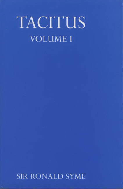 洋書 Tacitus (2 volumes) by Ronald SYME Tacitus (2 Volumes) by Ronald Syme | Goodreads