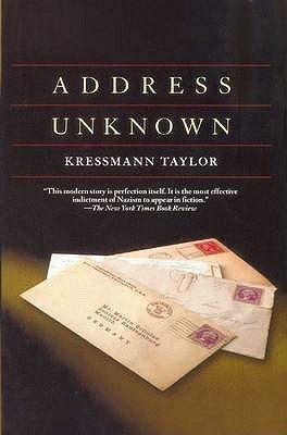 Address Unknown Book Cover