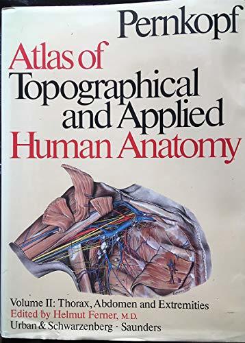 洋書 PERNKOPF Atlas of Topographical and Atlas of Topographical and Applied Human Anatomy, Vol. 1