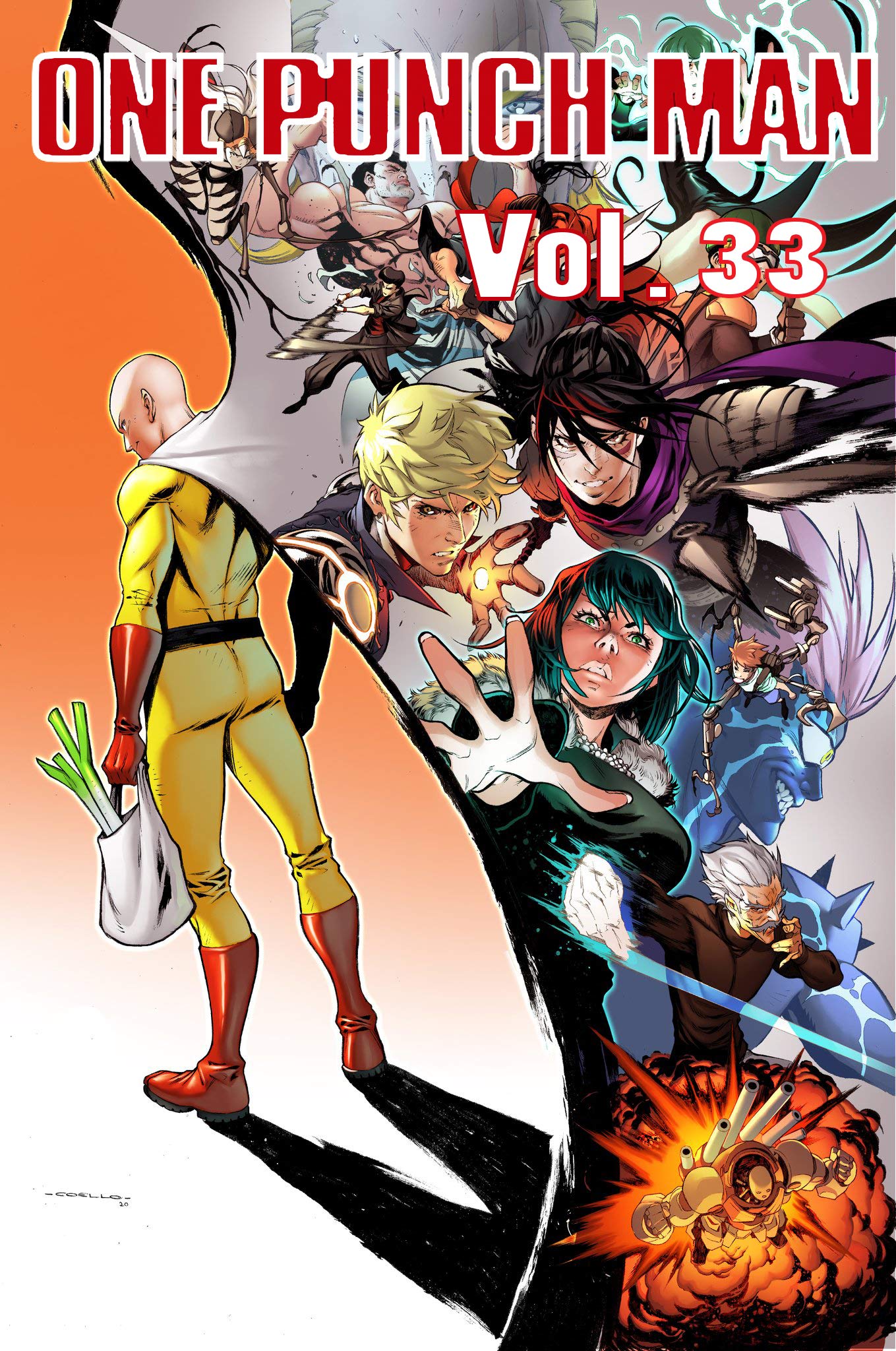 One Punch Man Full series: Manga volume 33 by David Benson