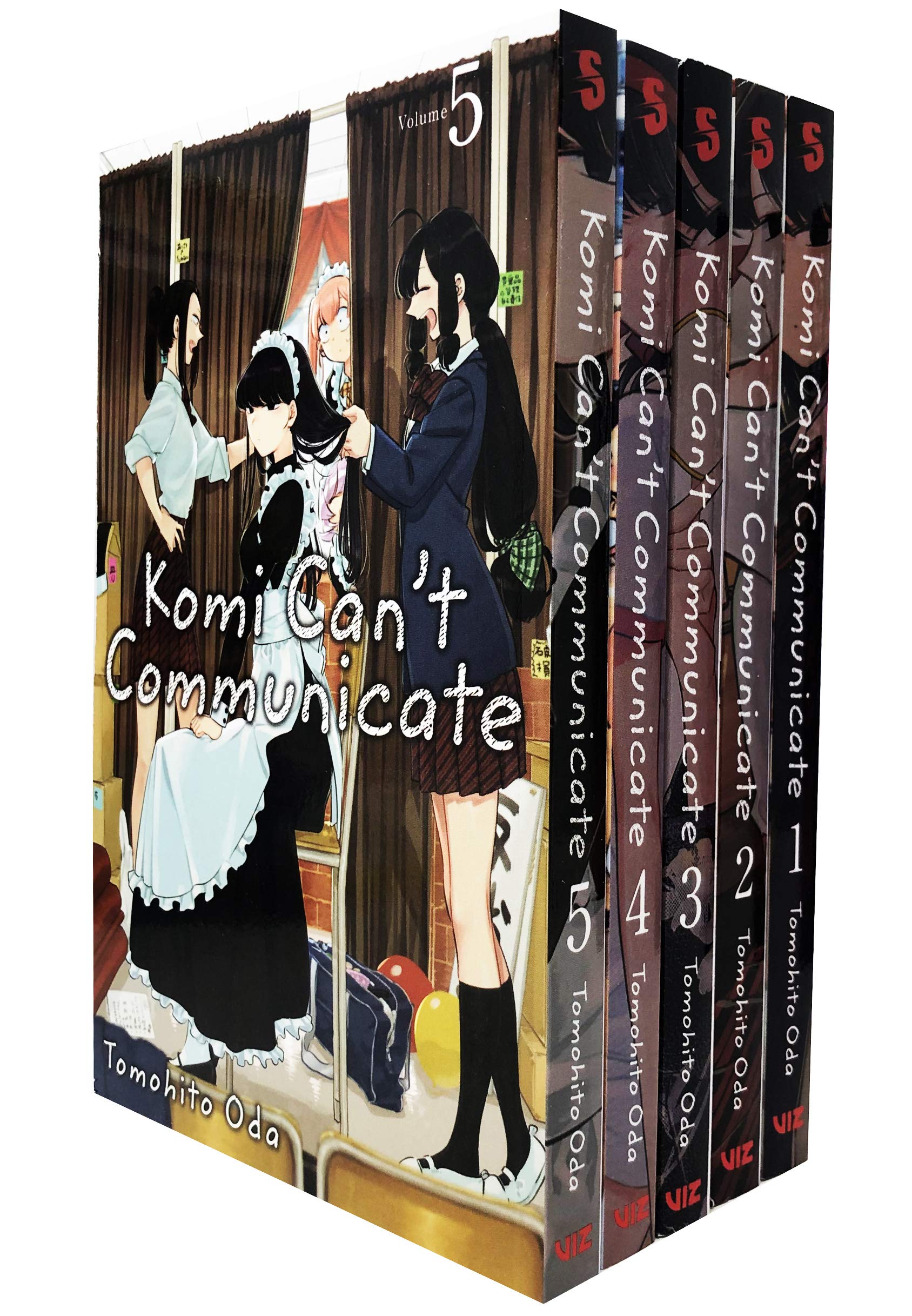 Komi Can't Communicate Collection Vol 1-5 Book Set by Tomohito Oda