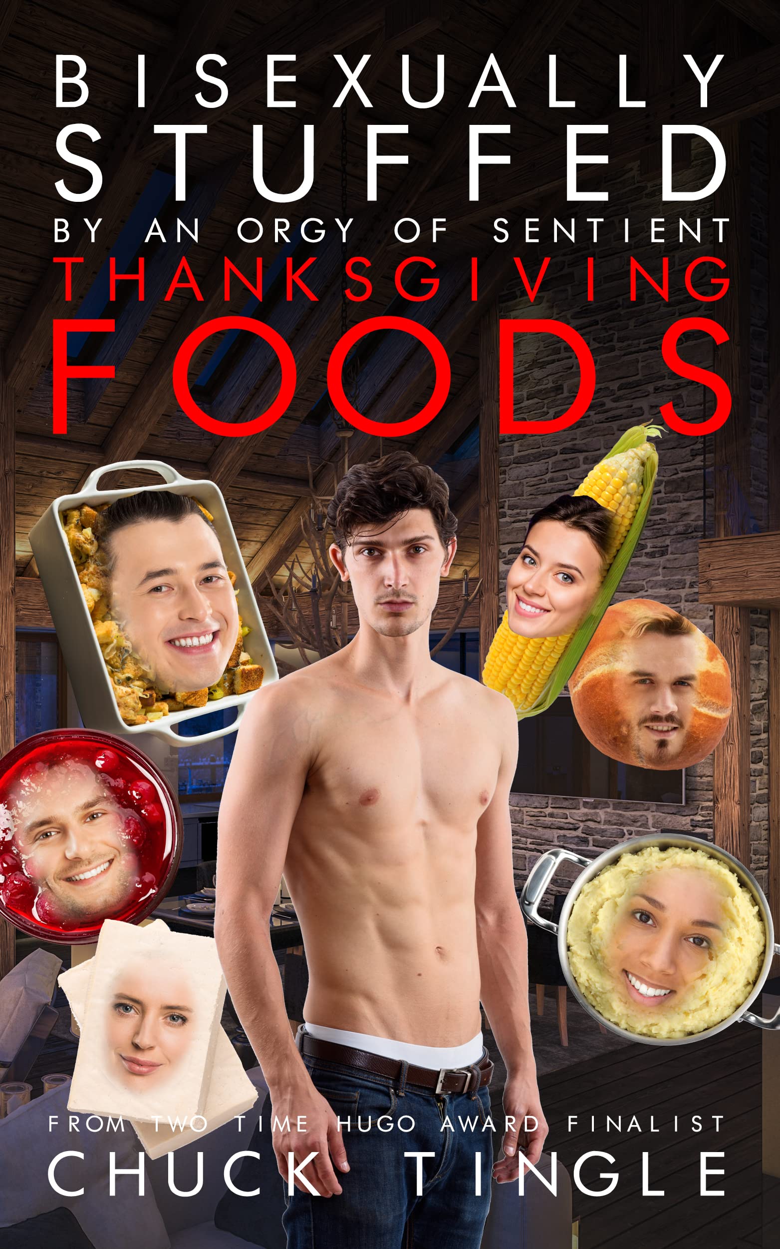 Bisexually Stuffed By An Orgy Of Sentient Thanksgiving Foods