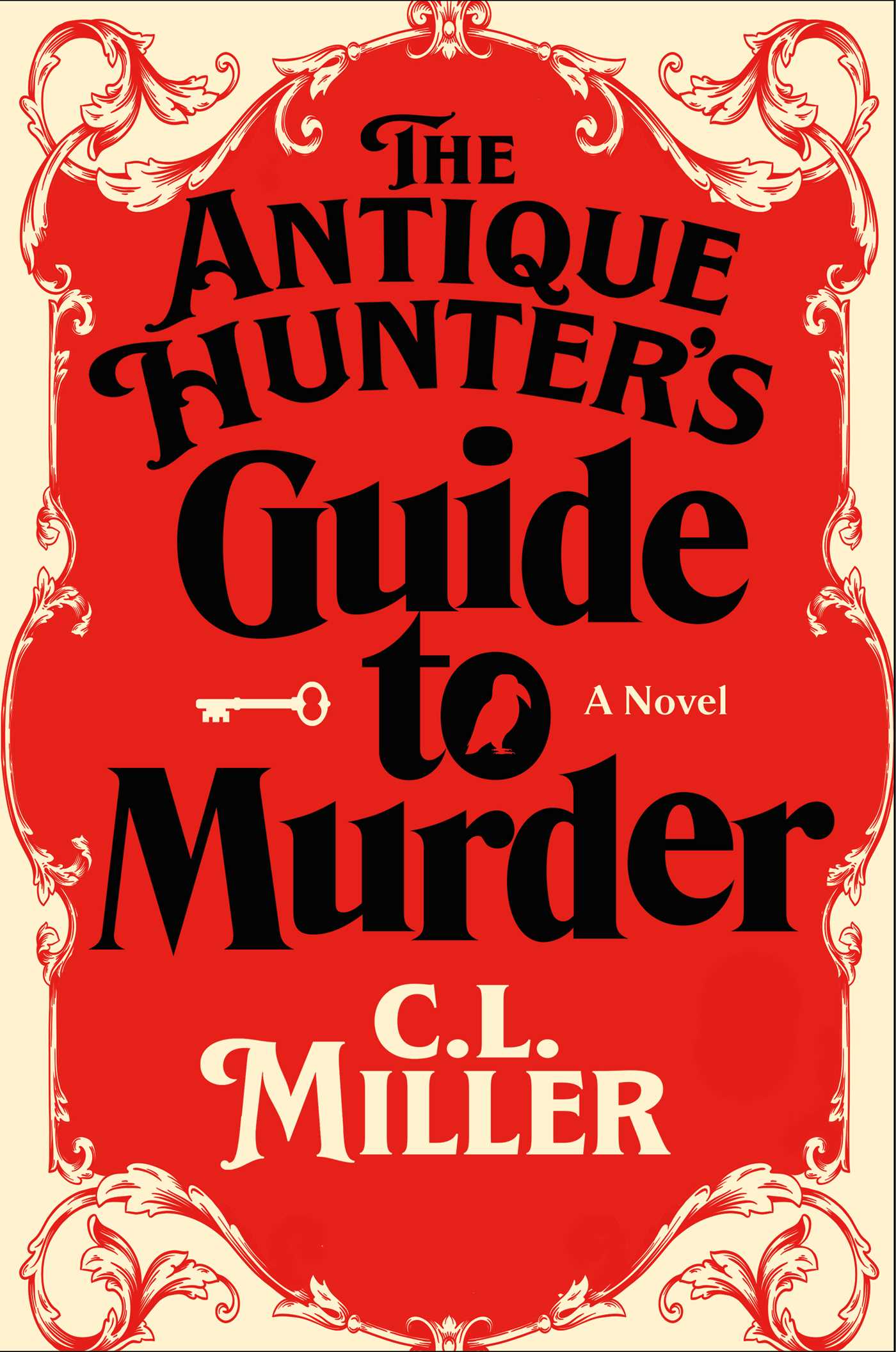 The Antique Hunter's Guide to Murder book cover with link to Goodreads description page