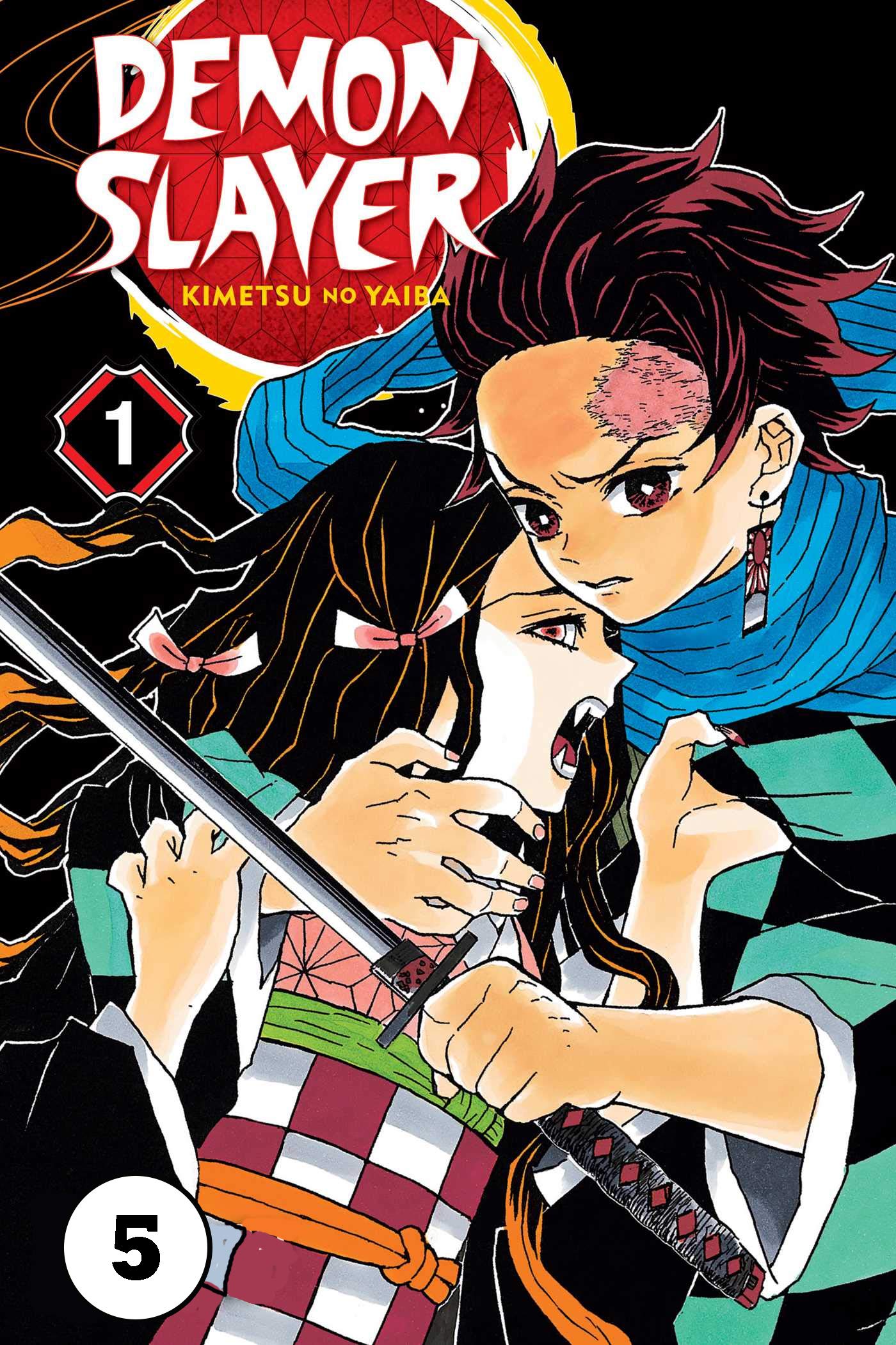 Demon Manga Vol 5: Demon Slayer Manga