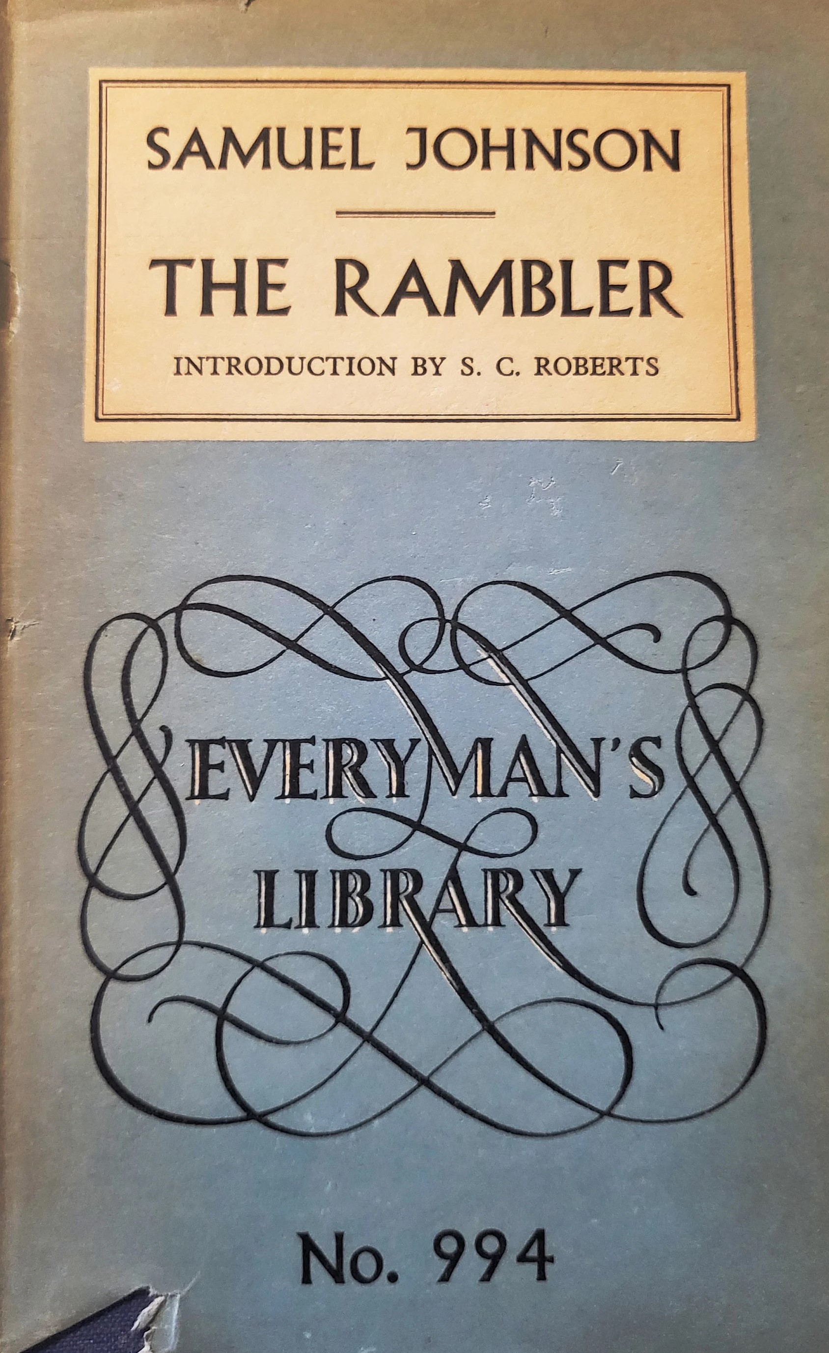 The Rambler by Samuel Johnson | Goodreads