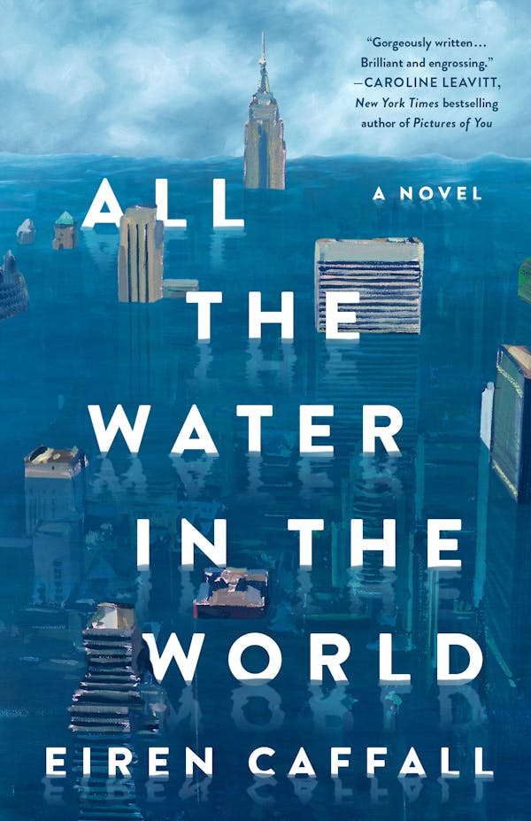 book cover of post-apocalyptic novel All the Water in World by Eiren Cafall