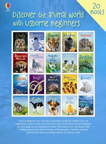 【Usborne】Beginners Nature Collection Usborne Beginners Nature 10 Books Set (Ants, Bugs, Spiders