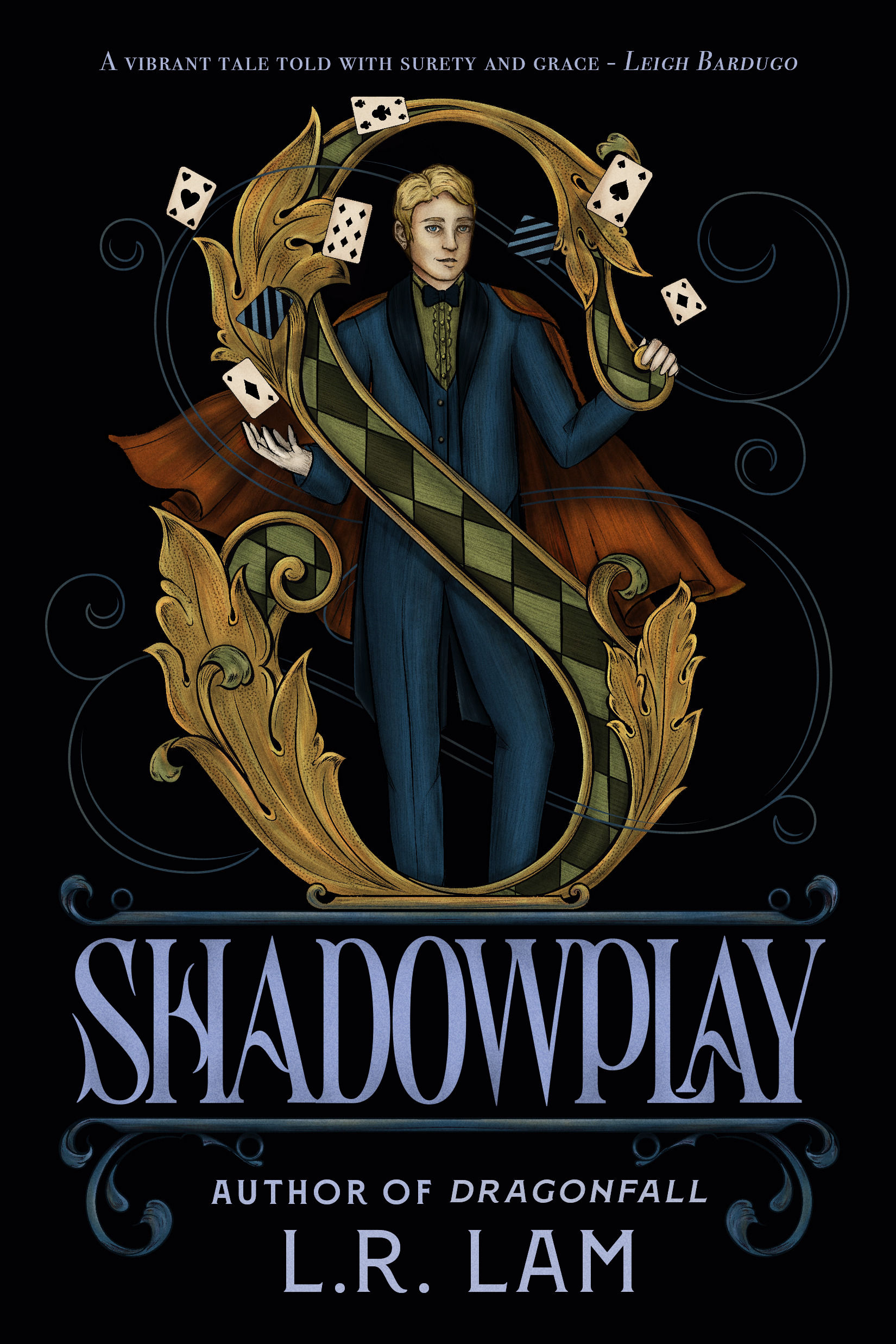 book cover of romantic fantasy novel Shadowplay by L. R. Lam
