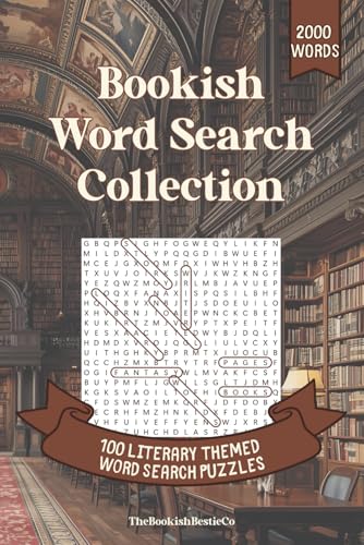 Bookish Word Search Collection: 100 Literary Themed Word Search Puzzles