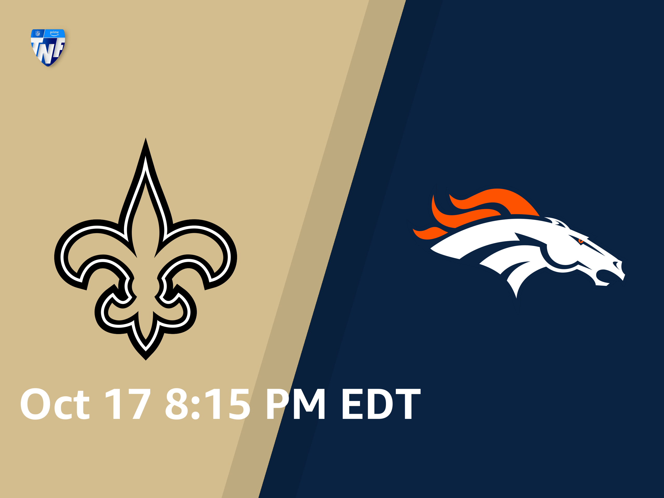 Prime Video Broncos vs. Saints