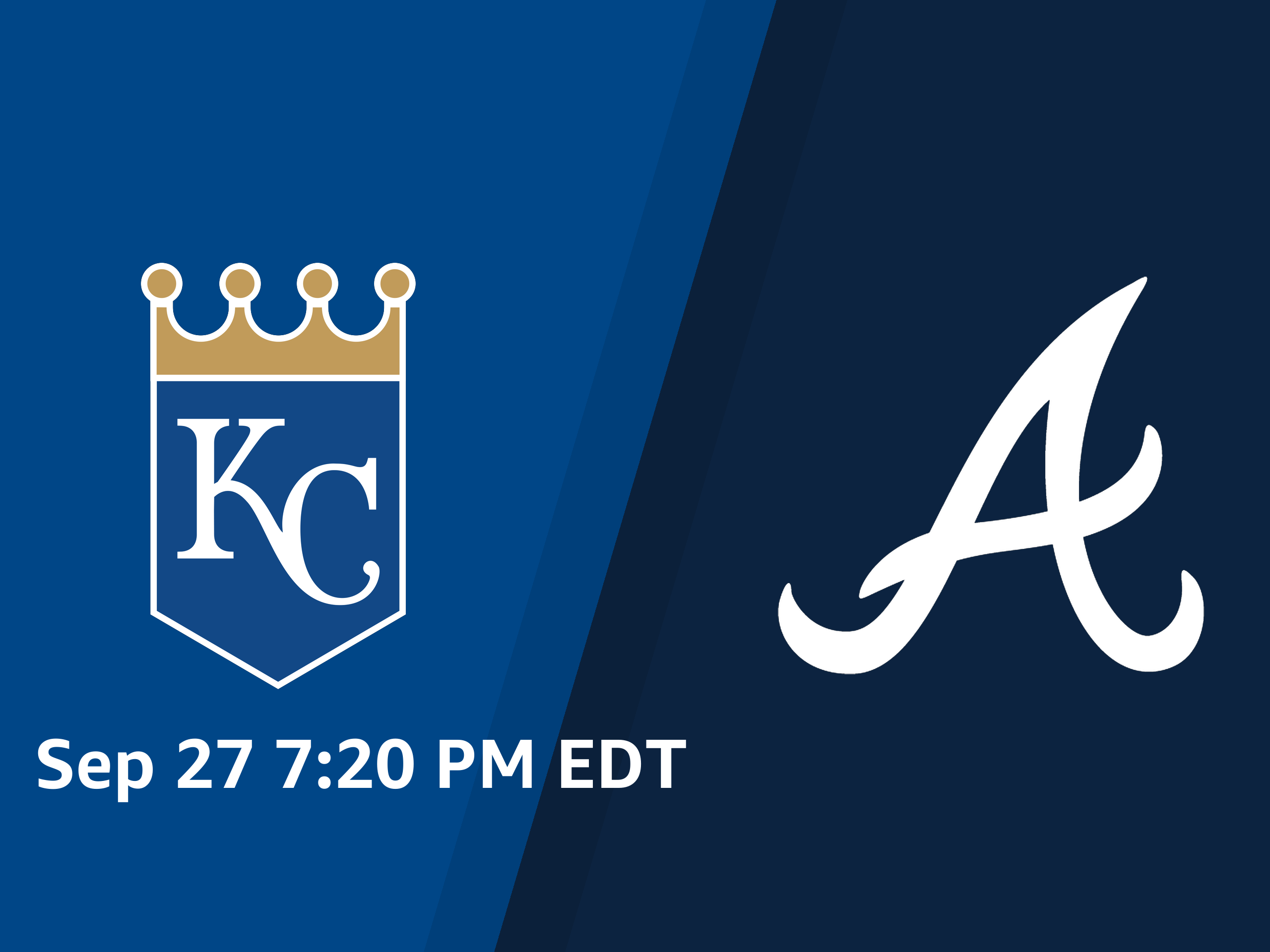 Prime Video: Kansas City Royals at Atlanta Braves