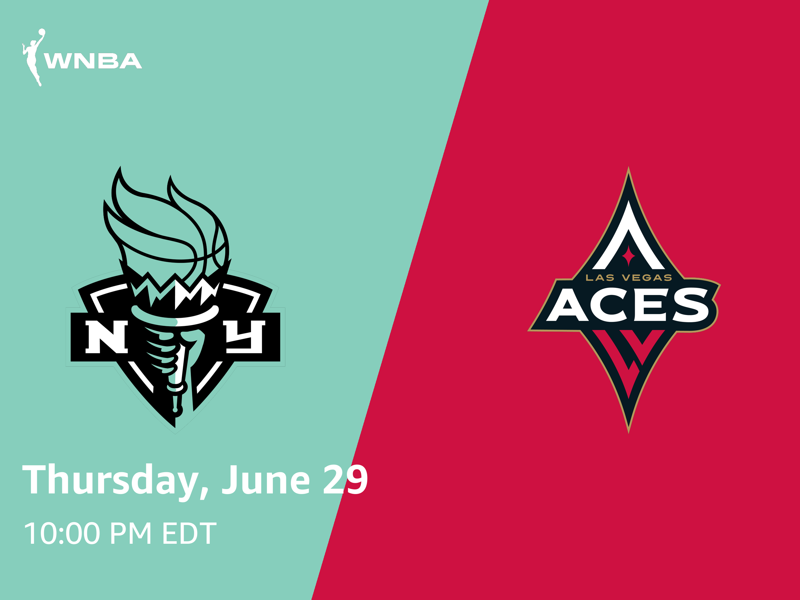 Prime Video New York Liberty at Las Vegas Aces
