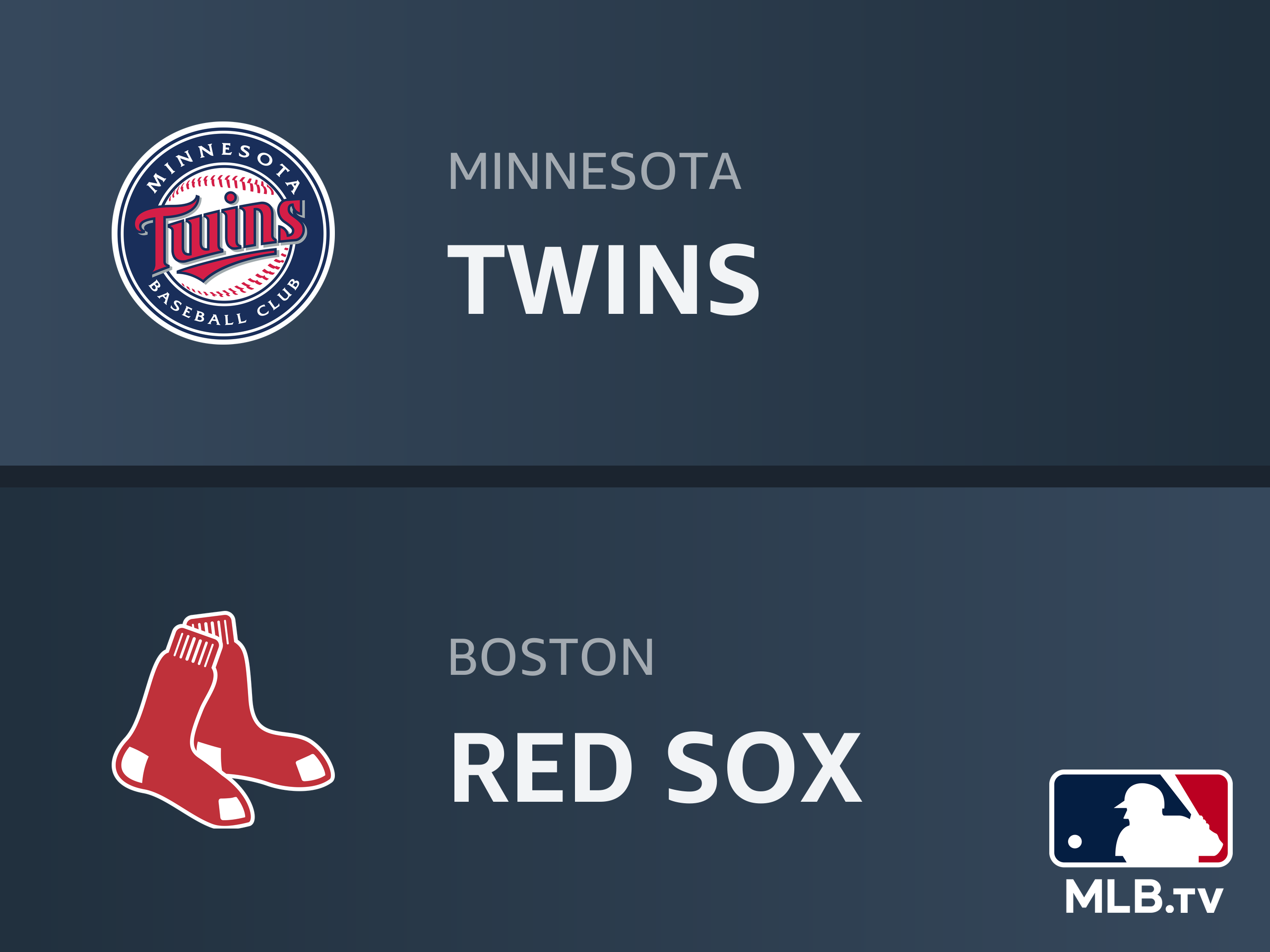 Prime Video Minnesota Twins at Boston Red Sox