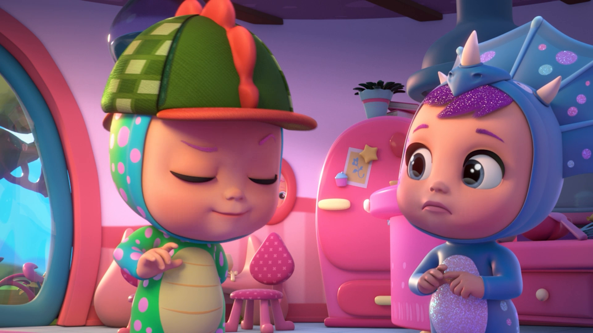 ガチャ　Disney　babyグーフィー　ピンズ Surprise Vending Machine - Colors Song | Big Bad Wolf , Ice