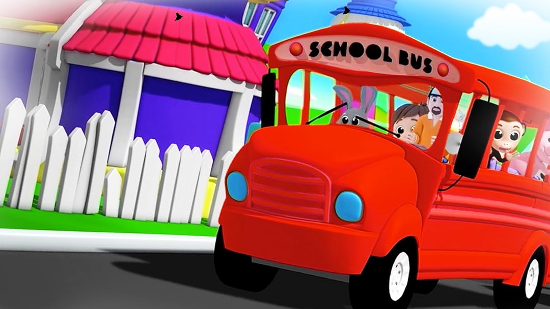 Wheels on the Bus and More Kids Nursery Rhymes - Luke & Lily