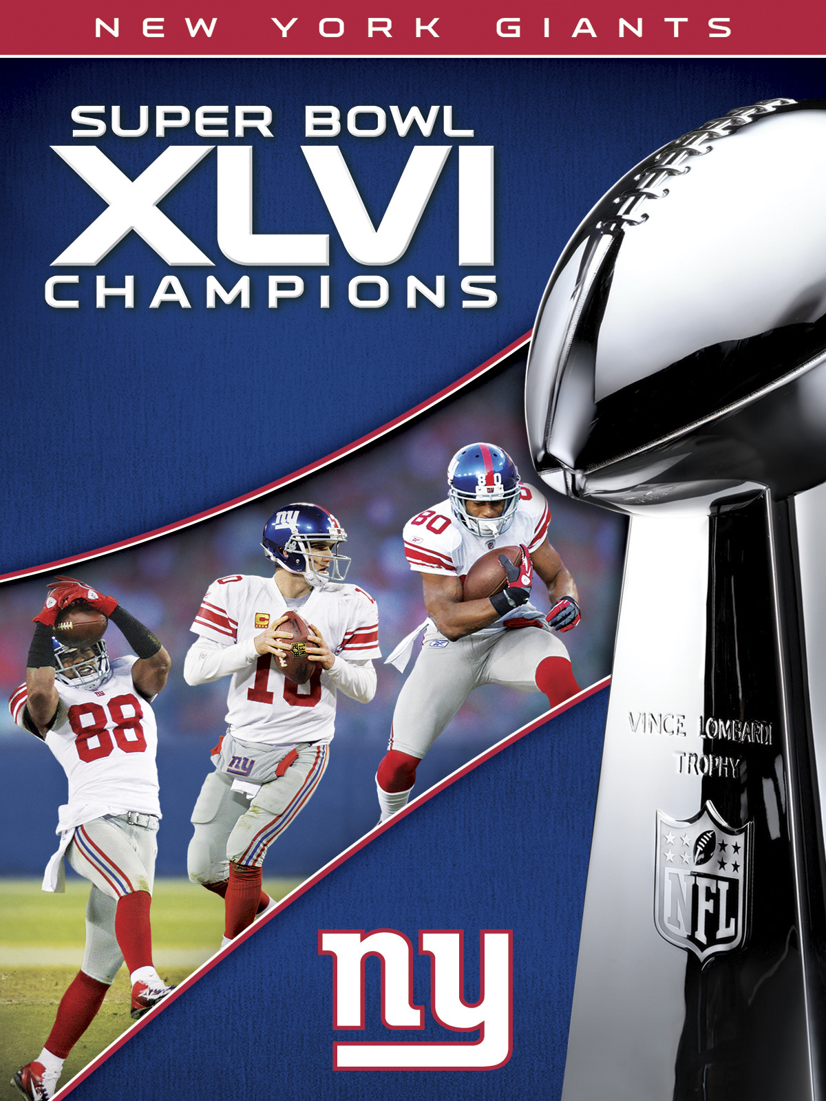 Prime Video: NFL Super Bowl XLVI Champions New York Giants